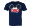 Picture of Disney Mickey Mouse Ears Dad Fan Adults T-Shirt Navy