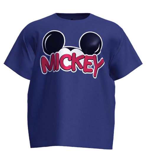 Picture of Disney Mickey Mouse Ears Adult Family Tee Navy Blue