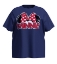 Picture of Disney Minnie Mouse Head Bow Adult Family Tee Navy Blue