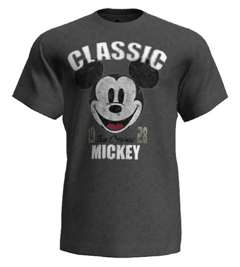 Picture of Disney Mickey Mouse Classic Face Ringer Adult Tee Shirt