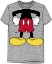 Picture of Disney Mickey Mouse Headless Gray Heather Adult T-Shirt