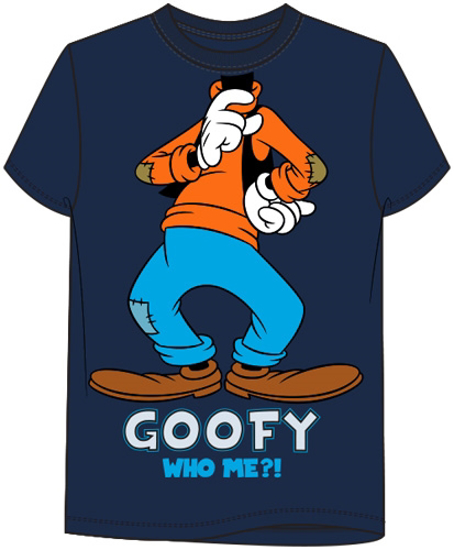 Picture of Disney Goofy Headless Adult Tee Navy