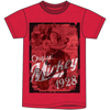 Picture of Disney Mickey Original 1928 Red Heather Adult Unisex Tee Shirt