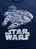 Picture of Star Wars Millenium Falcon Adult Navy Tee Shirt