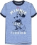 Picture of Disney Simple Minnie Adult Ringer Tee Blue Florida Namedrop