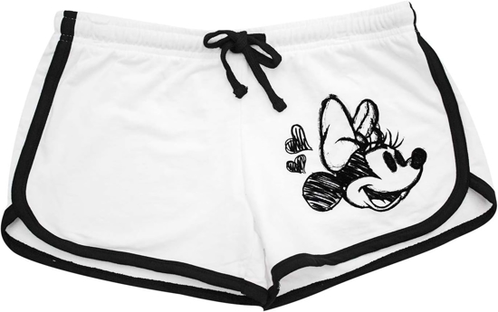 Picture of Disney Minnie Mouse Sketch Junior Beach Short White