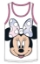 Picture of Disney Minnie Head Bow Youth Tank Top Pink White