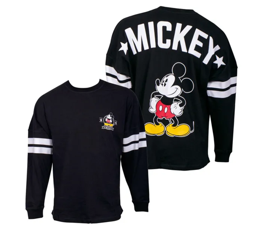 Picture of Disney Mickey Mouse Long Sleeve Jersey Main Mouse Mickey Black