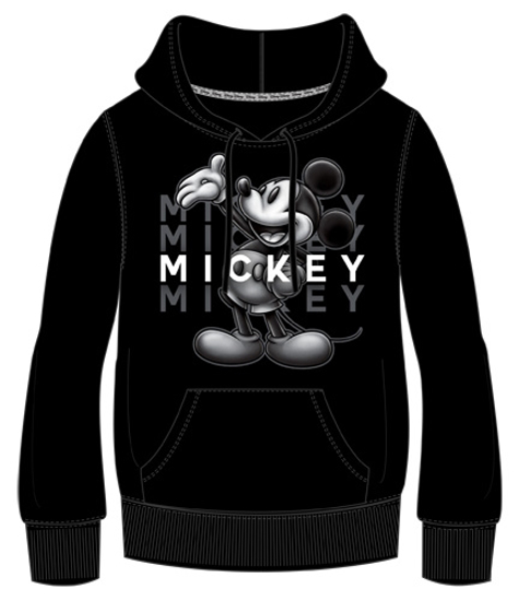 Picture of Disney Mickey Mouse Pullover Sweatshirt Hoodie Black