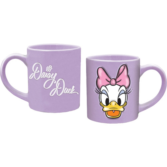 Picture of Disney Daisy Full Face 3D Text Relief 11oz Mug Pink