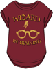 Picture of Harry Potter Wizard in Training Youth Girls Hi Lo Cuffed Sleeve Cardinal Red