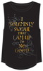 Picture of Disney Harry Potter Solemnly Swear Junior Tank Top Black