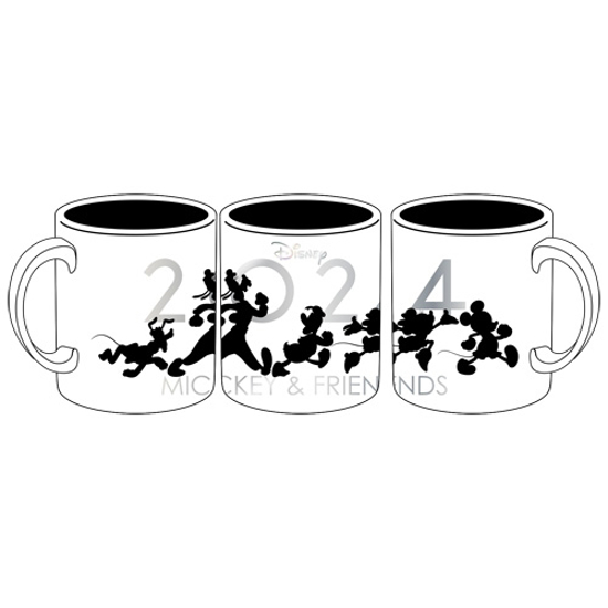 Picture of Disney Mickey Mouse Group March 2024  White 11oz Mug