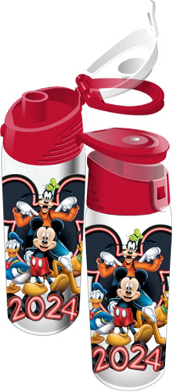 Picture of Disney Mickey Mouse 2024 Neon Ears Flip Top Bottle Red Top