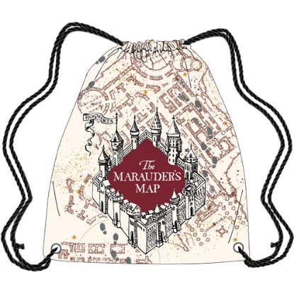 Picture of Harry Potter Marauders Map String Tote Bag