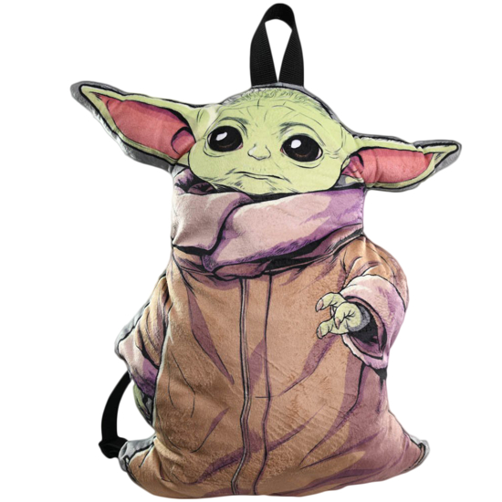 Picture of Star Wars Baby Yoda 3D Shaped Plush Backpack