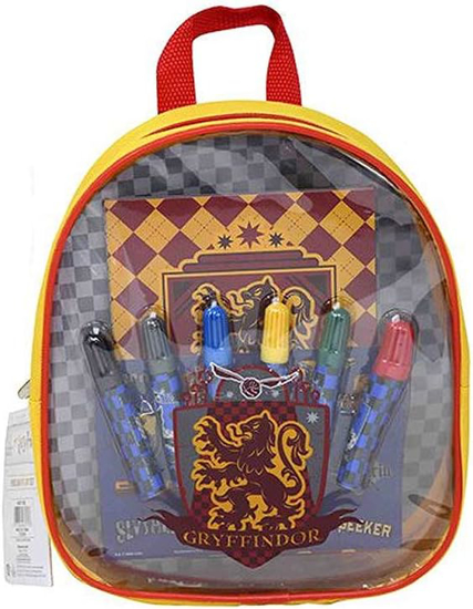 Picture of Harry Potter Gryffindor Art Kit School Supplies Backpack Mini