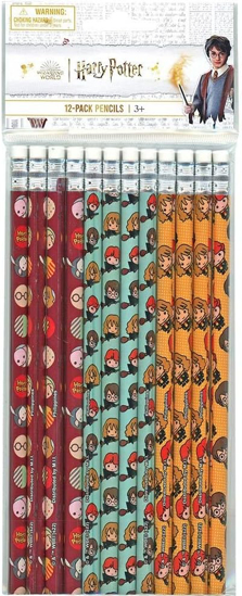 Picture of Harry Potter 12 Pcs Pencil in Poly Bag & Header