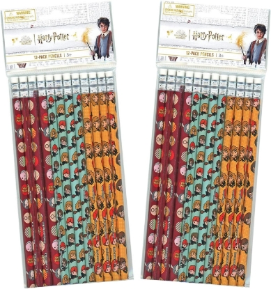 Picture of Harry Potter 12 Pcs Pencil in Poly Bag & Header