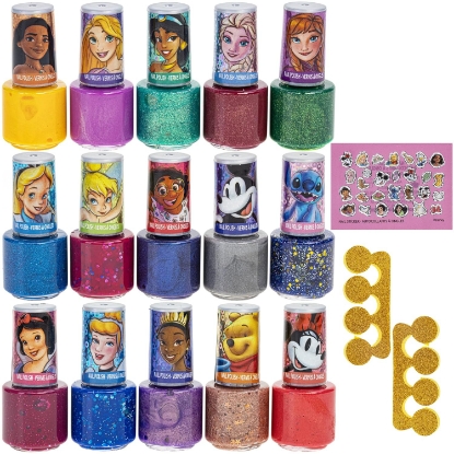 Picture of Disney 100th Nail Polish Pack in a Box 15 Pcs