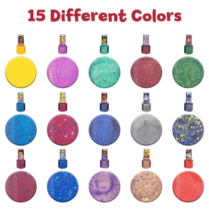 Picture of Disney 100th Nail Polish Pack in a Box 15 Pcs