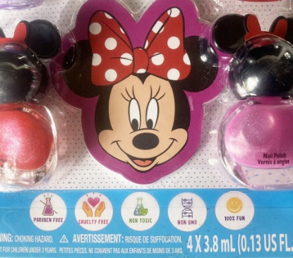 Picture of Disney Minnie Mouse Nail Art Collection Polish Set