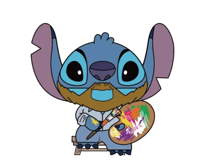 Picture of Disney Stitch Artist 3D Foam Magnet