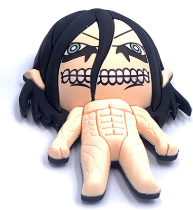 Picture of Eren Yeager Attack Titan 3D Foam Magnet