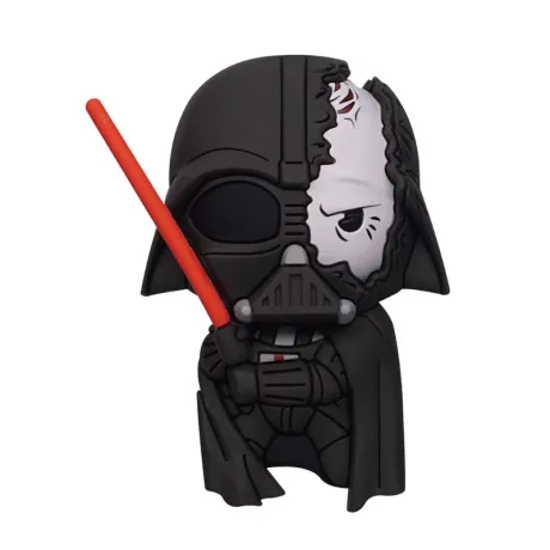 Picture of Darth Vader With Broken Helmet & Lightsaber 3D Foam Magnet