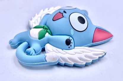 Picture of Fairy Tail Happy Character 3D Foam Character Magnet
