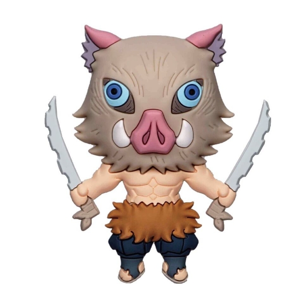 Picture of Inosuke Hashibira Demon Slayer 3D Foam Magnet