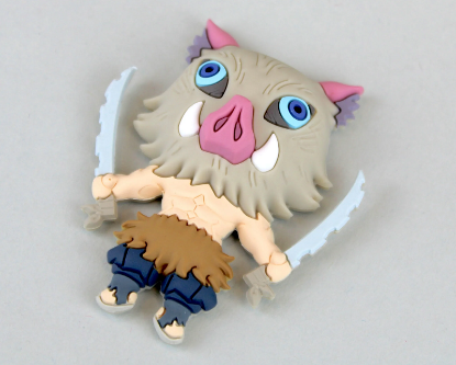 Picture of Inosuke Hashibira Demon Slayer 3D Foam Magnet