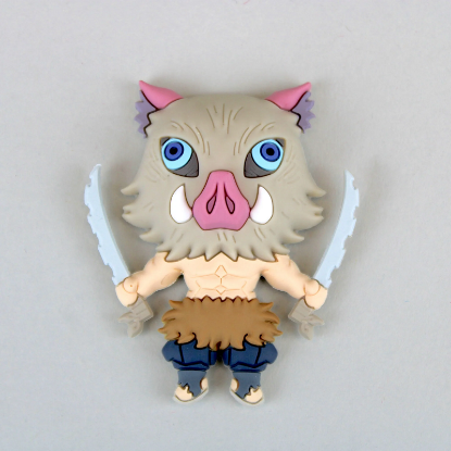 Picture of Inosuke Hashibira Demon Slayer 3D Foam Magnet