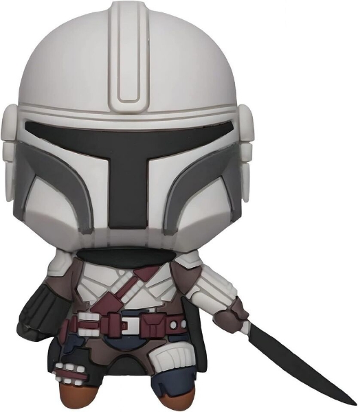 Picture of Star Wars The Mandalorian With Darksaber 3D Foam Magnet