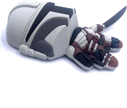 Picture of Star Wars The Mandalorian With Darksaber 3D Foam Magnet