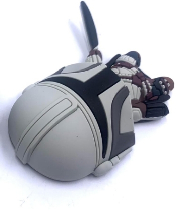 Picture of Star Wars The Mandalorian With Darksaber 3D Foam Magnet