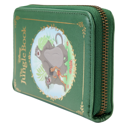 Picture of Disney Loungefly The Jungle Book Cover Printed Zip Around Wallet