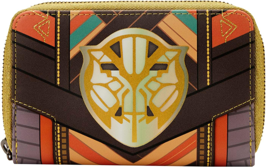 Picture of Loungefly Marvel Black Panther Okoye Cosplay Zip Around Wallet