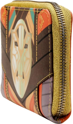 Picture of Loungefly Marvel Black Panther Okoye Cosplay Zip Around Wallet