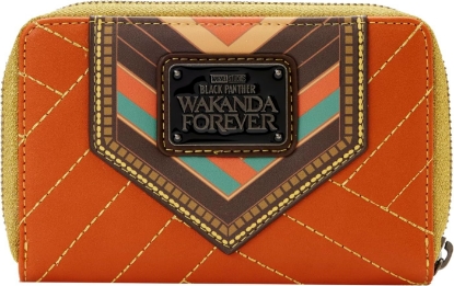 Picture of Loungefly Marvel Black Panther Okoye Cosplay Zip Around Wallet