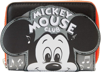 Picture of Loungefly Disney Mickey Mouse 100th Anniversary Club House Zip Around Wallet