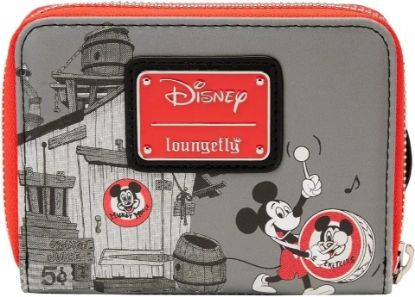 Picture of Loungefly Disney Mickey Mouse 100th Anniversary Club House Zip Around Wallet