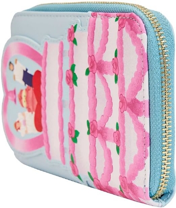 Picture of Disney Loungefly The Little Mermaid Wedding Cake Zip Around Wallet