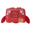 Picture of Loungefly Disney Mulan 25th Anniversary Mushu Glitter Cosplay Zip Around Wallet