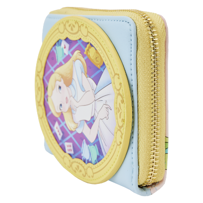 Picture of Loungefly Disney Alice in Wonderland Cameo Frame Zip Around Wallet