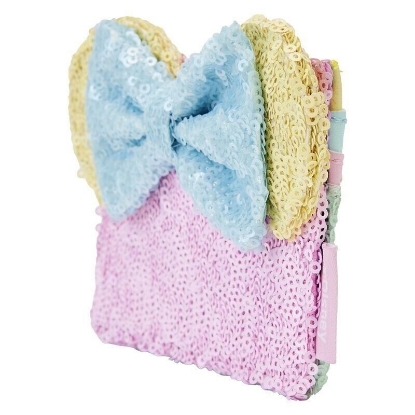 Picture of Loungefly Disney Minnie Mouse Pastel Sequin Card Holder Limited Edition