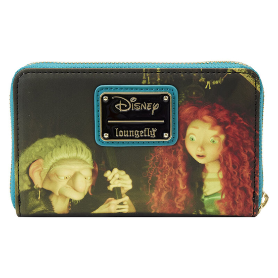 Picture of Loungefly Disney Pixar Brave Merida Princess Scenes Zip Around Wallet