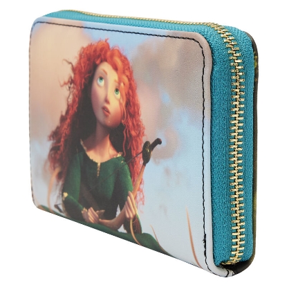 Picture of Loungefly Disney Pixar Brave Merida Princess Scenes Zip Around Wallet