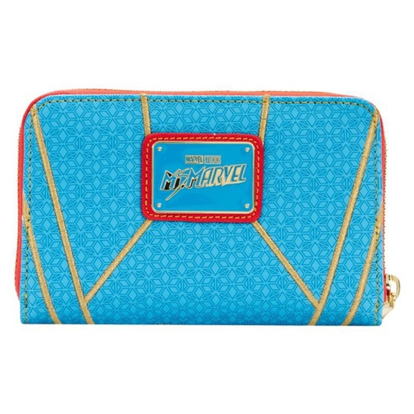 Picture of Loungefly Marvel Ms. Marvel Cosplay Zip Around Wallet