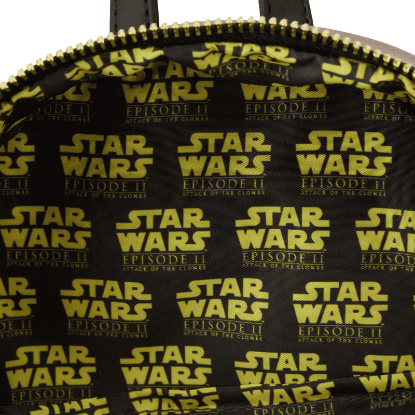 Picture of Loungefly Star Wars Episode II Attack of the Clones Scene Double Strap Mini Backpack